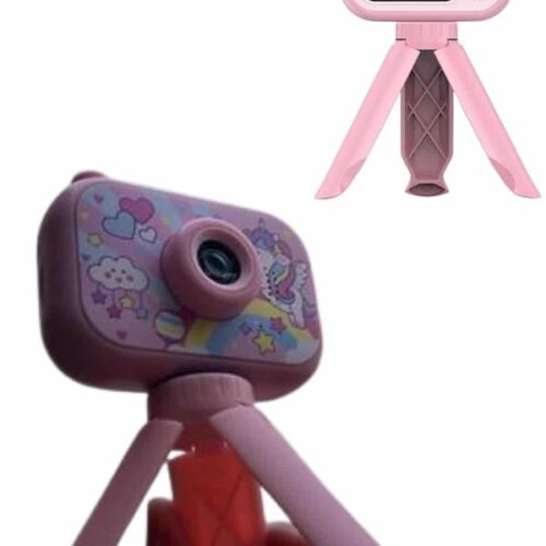 Çocukların eğlenirken öğrenmesini destekleyen bu renkli ve çok işlevli dijital kamera