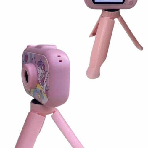 Çocukların yaratıcılığını ve ifade yeteneğini desteklemek amacıyla özel olarak tasarlanmış bu çok işlevli vlog kamerası