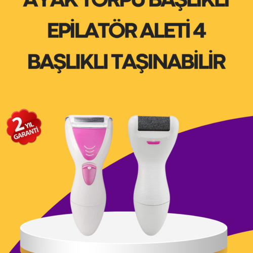 Şarjlı epilasyon makinesi