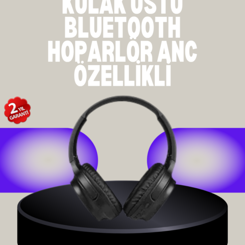Bu siyah Bluetooth kulaklık
