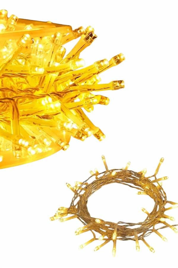 Najmaddin.com 2151 Dekoratif Peri Led 100 Ledli Gün Işığı Pilli 10 Metre Gün Işığı najmaddin.com Led ışıklarla yaşam alanlarınızı sadece aydınlatmakla kalmaz