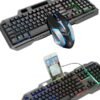 Gelişmiş LED Aydınlatmalı Mekanik Gaming Klavye ve Ergonomik Mouse Seti