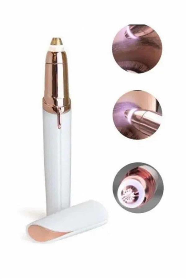 Najmaddin.com 2177 Kaş Bıyık Epilasyon Aleti İnce Uçlu Yüz Için Tüy Alıcı Pilli najmaddin.com Ev tipi lazer epilasyon cihazı
