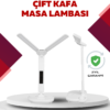 Evden çalışan profesyoneller için ideal olan bu LED masa lambası