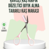 Bu taşınabilir kaş ve kirpik makası