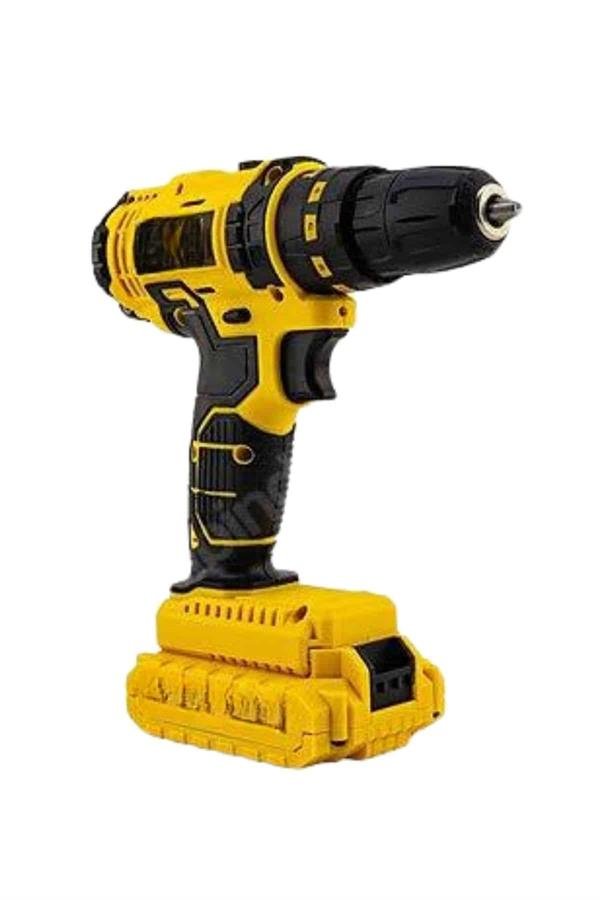 Najmaddin.com 2250 Matkap Seti 24 Parça Çift Bataryalı Darbeli Led Işıklı Vidalama najmaddin.com Bu 12V akülü matkap