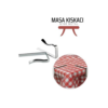 Najmaddin.com  226 100x100 HSNET Masa Örtüsü Klipsi - Metal Masa Kelepçesi Masa Örtüsü Sabitleyici 4 ADET najmaddin.com