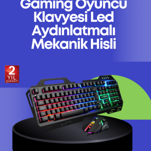 LED ışıklı mekanik oyuncu seti