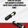 Küçük boyutlu ve taşınabilir yapısıyla bu LED el feneri