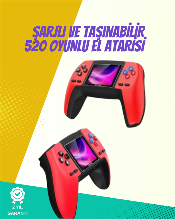 Küçük boyutlu ama güçlü bir eğlence aracı olan P5 Retro GamePad