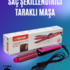 Geleneksel fön işlemlerinde saçın yönünü koruyamamak en sık karşılaşılan problemlerden biridir. Bu saç tarağı
