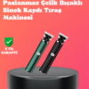 Profesyonel kullanıcılar ve günlük tıraş ihtiyacı olanlar için özel olarak tasarlanmış Paslanmaz Çelik T-Bıçaklı Vücut Tıraş Makinesi