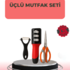 Her mutfağın vazgeçilmezi olacak bu 3 parça makas seti