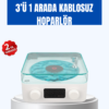 Modern teknolojiyi klasik estetikle buluşturan bu 3-ü-1 hoparlör