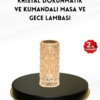 Kristal tasarımlı RGB LED Gece Lambası