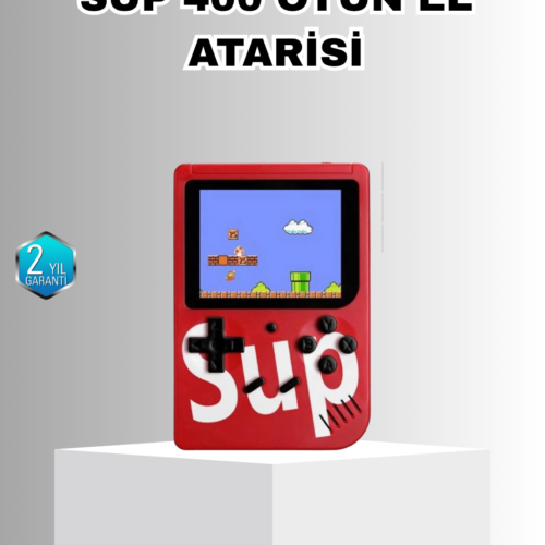 Geçmişin efsanevi oyunlarını yanınızda taşıyın! SUP Retro El Konsolu