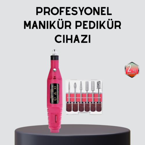 Güzellik merkezlerinde kullanılan profesyonel performansı artık evinize taşıyın! USB Şarjlı 99.000 RPM Tırnak Matkap Makinesi