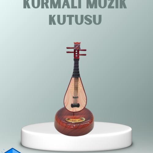 Ud figürlü müzik kutusu