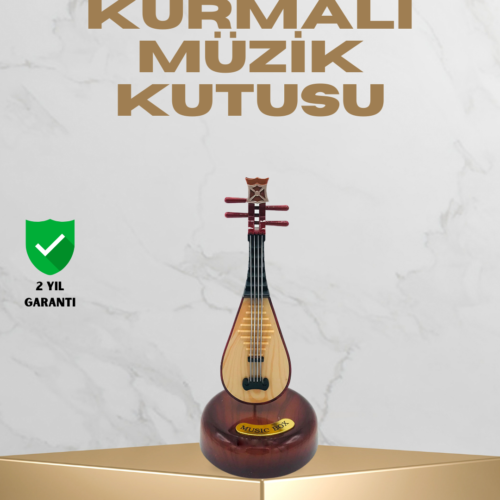 Ud figürlü müzik kutusu
