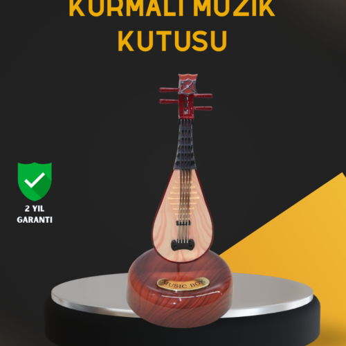 Ud figürlü müzik kutusu