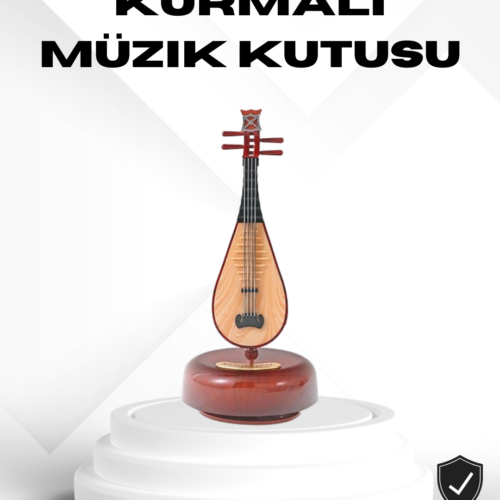 Ud figürlü müzik kutusu
