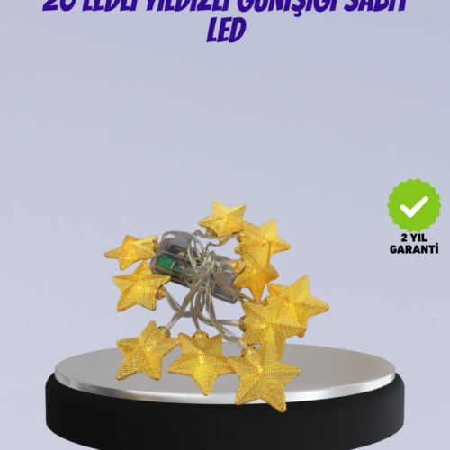 Bu yıldız şekilli LED aydınlatma