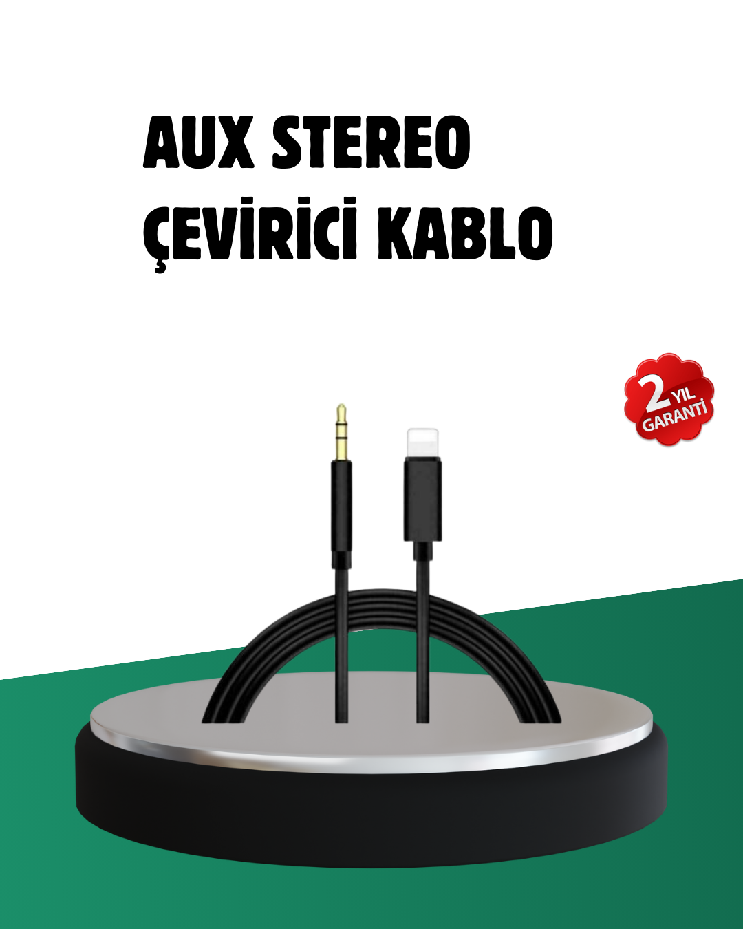 Najmaddin.com 3236 700x875 iPhone Uyumlu Lightning – 3.5mm Aux Adaptör Kablo Stereo Ses Aktarım najmaddin.com Lightning girişini 3.5 mm Aux ses çıkışına dönüştüren bu yüksek kaliteli kablo