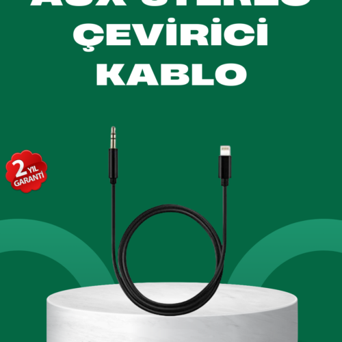 Bu Lightning to 3.5 mm Aux dönüştürücü kablo