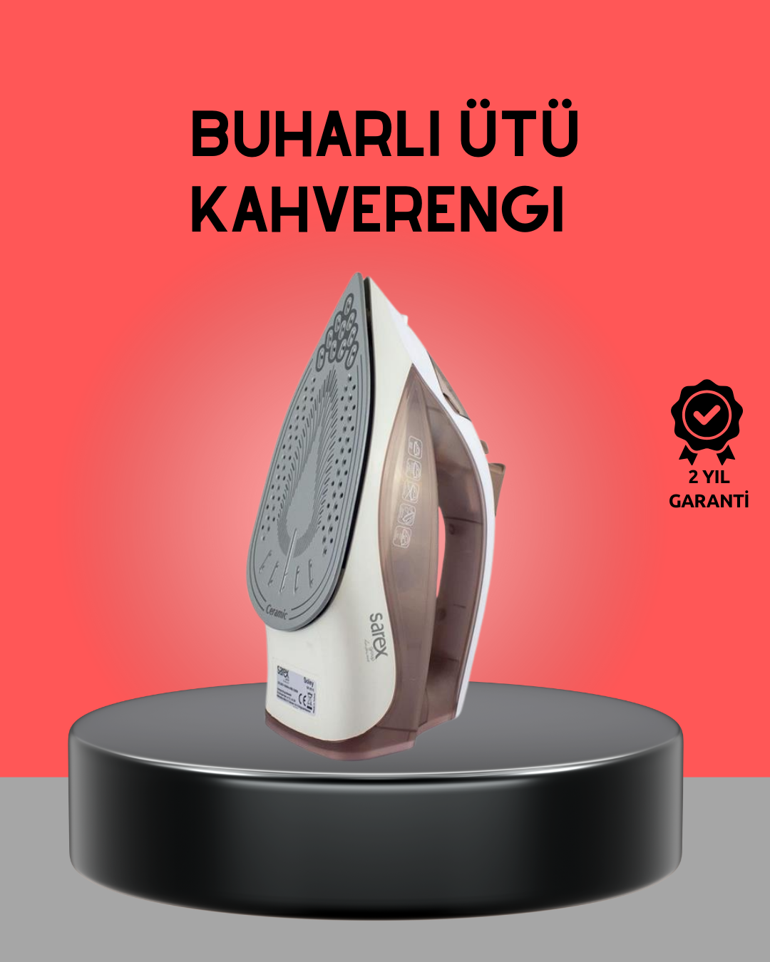 Najmaddin.com 3267 700x875 Kahverengi Buharlı Ütü 2200W Sürekli Buhar 120 g Şok Buhar najmaddin.com 2200 Watt gücündeki Buharlı Ütü Kahverengi