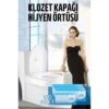 Najmaddin.com  449 100x100 Turk Klozet Kapağı Kılıfı Hijyenik Tek Kullanımlık 100 ADET najmaddin.com