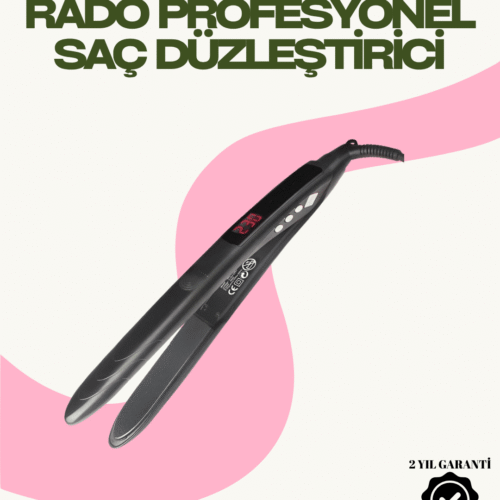 Her saç tipi farklıdır ve Rado RD-446 bunu bilir! Bu düzleştirici