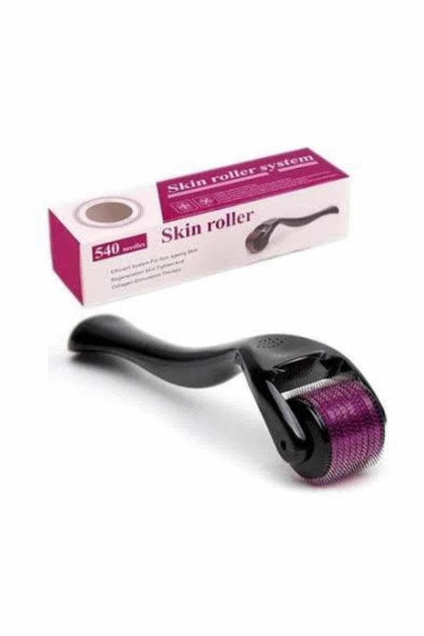 Najmaddin.com 563 Saç Çıkarma Tarağı Dermaroller 540 Iğneli Roller 1 Mm Iğne Cilt Yüz Yenileme Bakım Seti najmaddin.com Derma roller