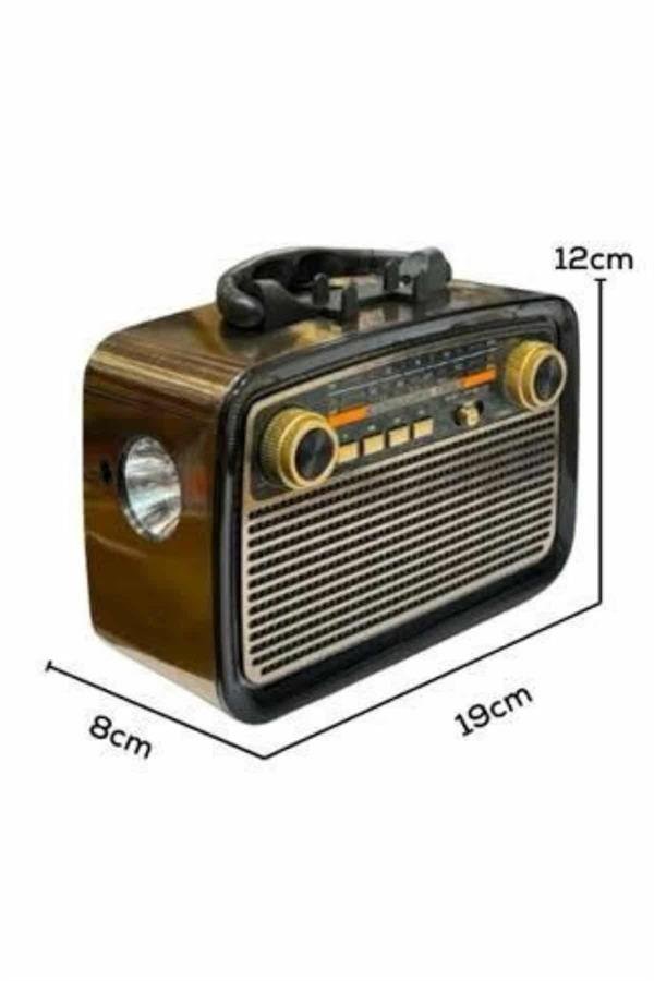 Najmaddin.com 571 Nostaljik Radyo Bluetooth Bağlantılı Müzik Kutusu Ahşap najmaddin.com Bu Bluetooth’lu LED’li nostaljik görünümlü müzik kutusu