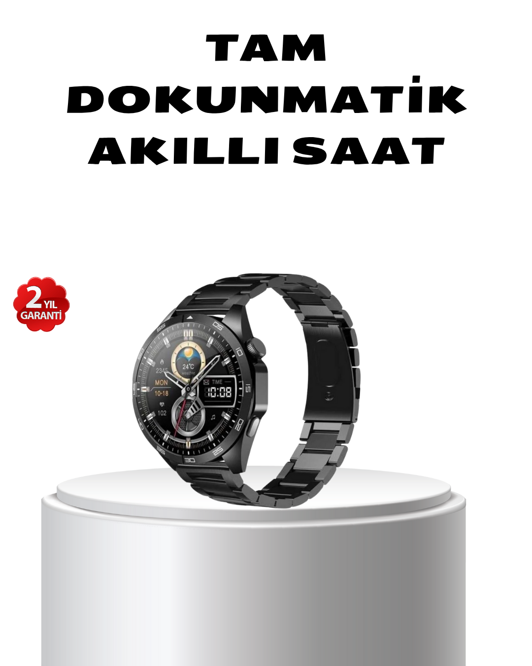 Najmaddin.com 633 700x875 Bluetooth Akıllı Saat – Nabız Adım Sayar Uyku Takibi ve Spor Modlarıyla Akıllı Yaşam Asistanı najmaddin.com Günlük yaşamınızı kolaylaştıran bu akıllı saat