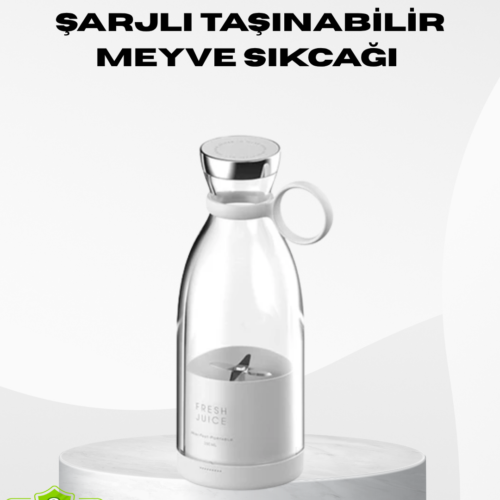 Modern yaşamın vazgeçilmezi olacak bu kablosuz mini blender