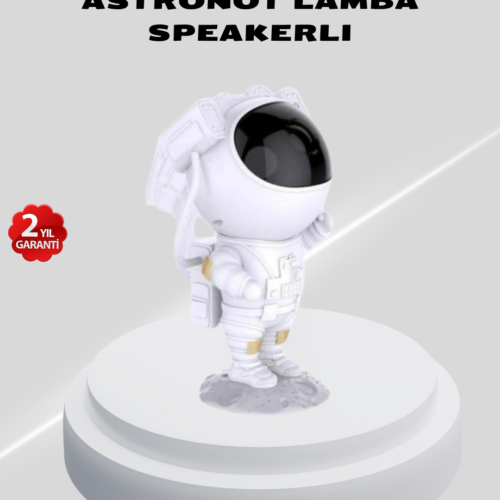 Astronot yıldız projektör lambası