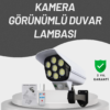 Bu 2’si 1 arada güneş enerjili dış mekân güvenlik lambası