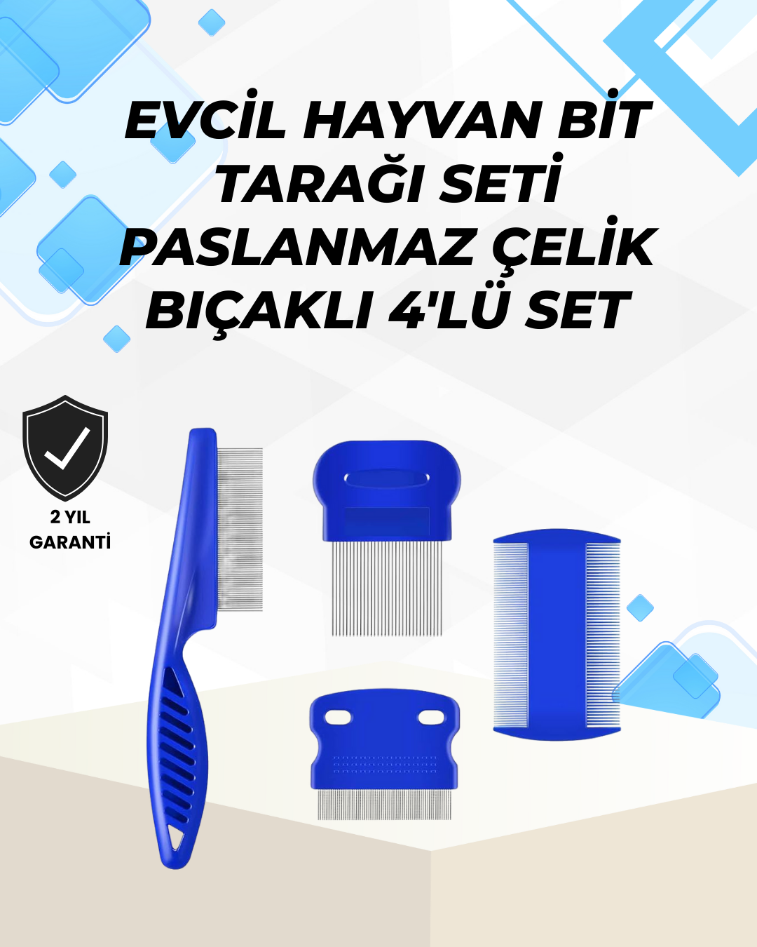 Najmaddin.com 694 700x875 Uzun ve Kısa Tüylü Hayvanlara Özel Bit Tarağı ve Tüy Temizleme Seti najmaddin.com Evcil hayvanınızın sağlığı için düzenli tüy temizliği önemlidir. Bu amaçla tasarlanan 4 parçalı tarak seti