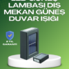 Bu solar LED duvar lambası