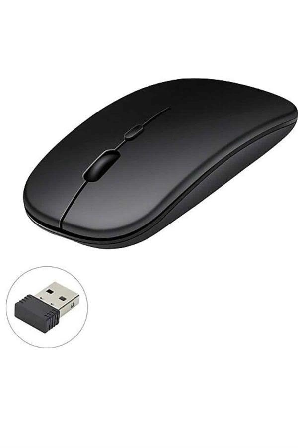 Najmaddin.com 726 Kablosuz Mouse Fare Şarjlı Bluetooth Wireless Çift Modlu Sessiz najmaddin.com Bu premium oyuncu mouse’u