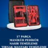 Kendi el ve ayak bakımınızı profesyonel düzeyde yapmak isteyenler için tasarlanan bu 17 parçalık manikür seti