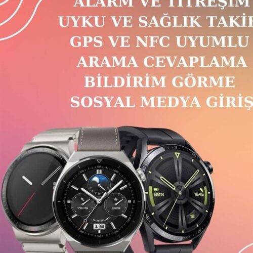 AKILLI SAATTitreşim bildirimleri sayesinde gelen çağrıları