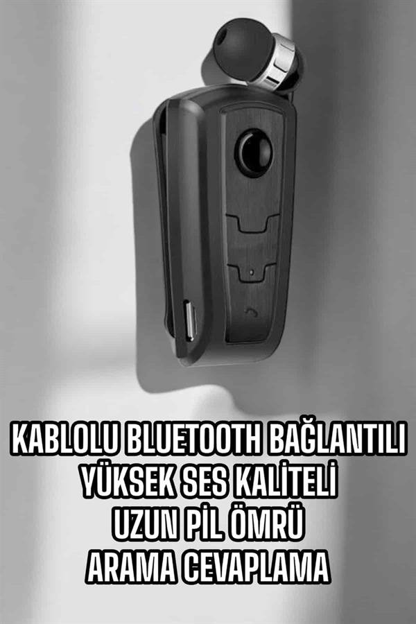Najmaddin.com 783 Makaralı Bluetooth Kulaklık Kulak İçi Android iOS Uyumlu Titreşimli najmaddin.com Bluetooth teknolojisiyle donatılmış Fineblue F910 kulaklık