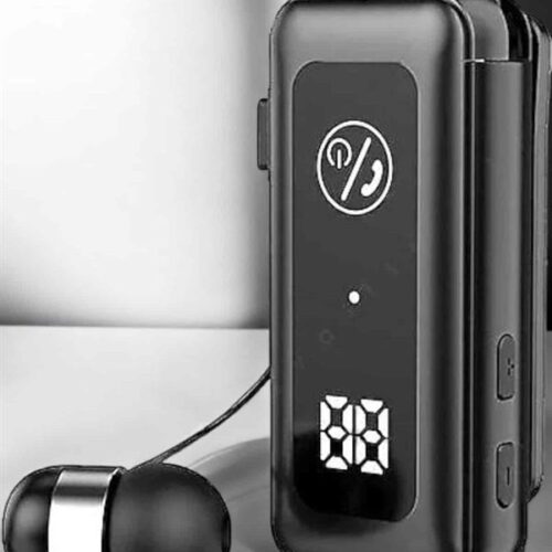 20 saatlik kullanım süresi ve dijital şarj göstergesi ile çift bataryalı Bluetooth kulaklık