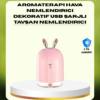 Dekoratif görüntüsü ve etkili performansıyla öne çıkan bu tavşan kulaklı aroma difüzör