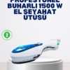 Portatif buharlı ütü