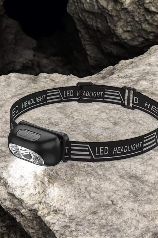 Najmaddin.com 883 Kamp Lambası Led Işık Kafa Lambası Balıkçı Lambası Ayarlanabilir najmaddin.com Gece balıkçılığı ve açık hava etkinlikleri için mükemmel bir çözüm sunan bu şarj edilebilir LED far