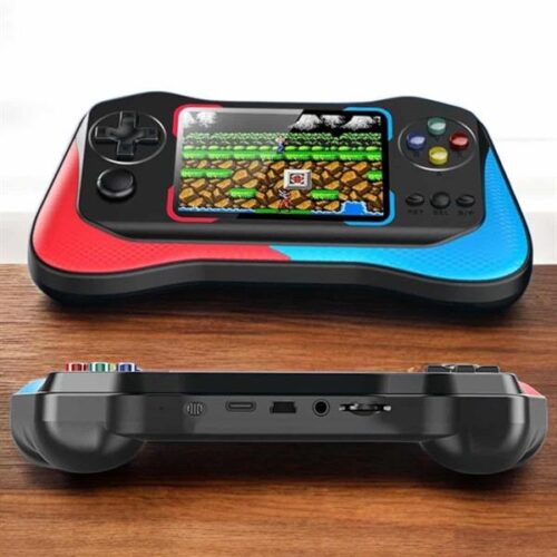 Binlerce retro oyunla donatılmış bu taşınabilir oyun konsolu