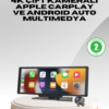 Bu taşınabilir CarPlay & Android Auto ekranı