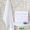 Nevresim Dünyası Otel Tipi 70x140 Banyo Havlusu Beyaz